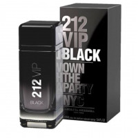 212 VIP Black Carolina Herrera Eau de Parfum - Perfume Masculino 100ml