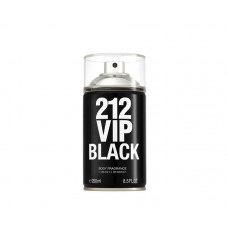 Body Splash Carolina Herrera 212 Vip Men Black Masculino 250 ml