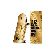 MTV 212 HEROES  Men Carolina Herrera Eau de Toilette - Perfume Masculino 90ml