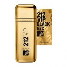 MTV 212 VIP Black NYC Carolina Herrera Eau de Parfum - Perfume Masculino 100ml